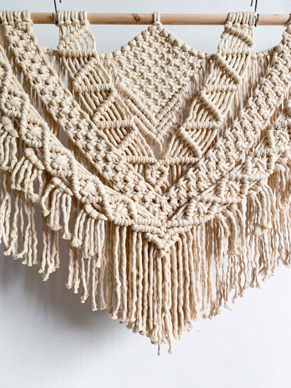 Macrame wall hanging