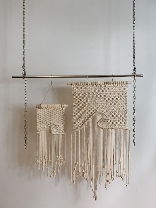 Wave wall hanging